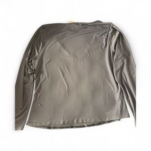 Rue+ Elegant Women's office siren Gray Long Sleeve Blouse Corpcore NWT